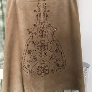 DANIER GENUINE LEATHER SKIRT